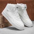 Chaussures Montantes Homme – Style Basket & Skate, Imperméables| Blanc